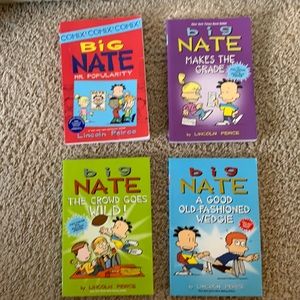 4 Big Nate Comic Books